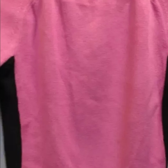 DKNY Active Violet Long Sleeve Sweater  Sports Women Pink 100% Cotton Large - Picture 5 of 6